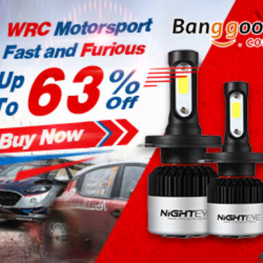 Up to 63% OFF for WRC Automobile Parts & Accessories Promotion from BANGGOOD TECHNOLOGY CO., LIMITED