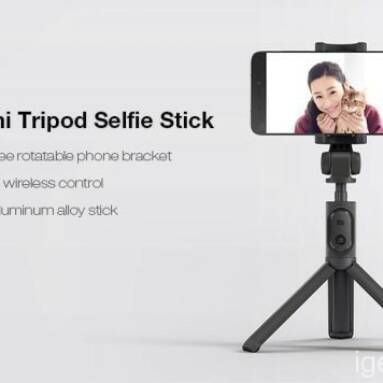 Review of the Xiaomi Mi Selfie Stick Tripod w/ Bluetooth Wireless Self Timer for iOS/Android Smartphone (photo and video included)
