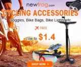 Cycling Accessories, Low To $1.4 from Newfrog.com