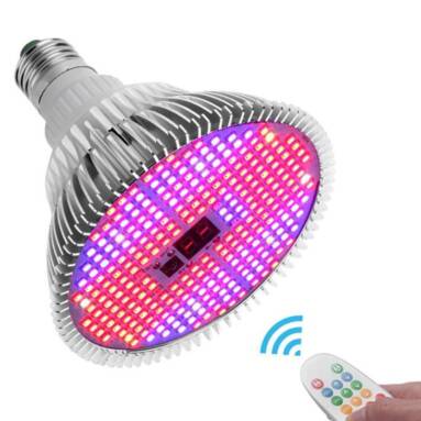 $29 with coupon for 100W Dimmable LED Grow Light Bulb Full Spectrum Plant Light Bulb Remote Control Intelligent Timer Setting Growing Light from BANGGOOD