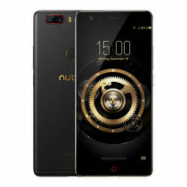 Only 185.34£ for ZTE Nubia Z17 Lite Official Global Version 5.5 Inch Smartphone 6GB 64GB 13.0MP Dual Rear Camera Snapdragon 653 Octa Core Android 7.1 NFC QC3.0 Metal Body – Black Gold from Geekbuying