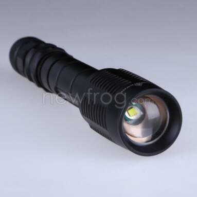 4000 Lumen Zoomable CREE XML T6 LED 18650 Flashlight Focus Torch Lamp-Up To 48% Off from Newfrog.com