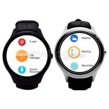 NO.1 D5 + Smart Watch 8GB Android 5.1 iOS IP65 WiFi Heart Rate Monitor-Up To 44% Off from Newfrog.com