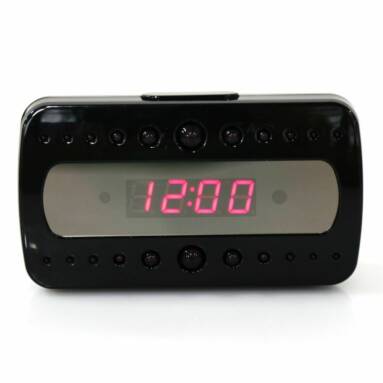 Wireless Wifi HD Clock Hidden Camara, Was $48.99, Now $28.98 from Newfrog.com