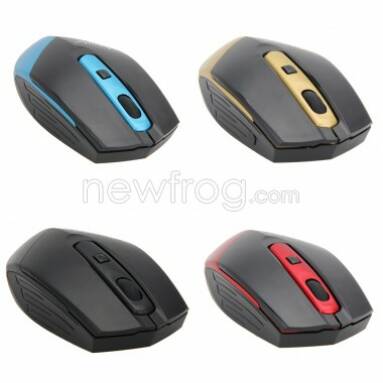 2.4GHz Wireless Optical Mouse Cordless Mice USB 2.0 Receiver-Only US$6.22 from Newfrog.com