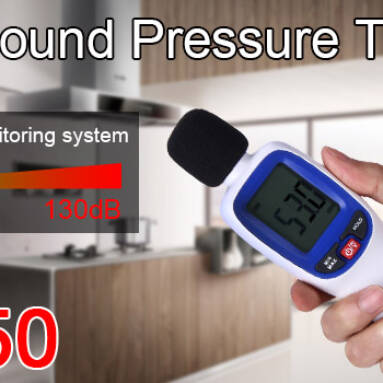 Digital Sound Pressure Tester from Newfrog.com