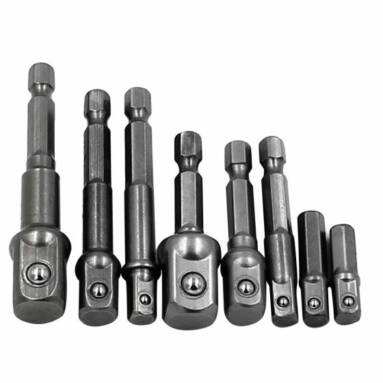 8Pcs Hex Drill Socket Bits Adapter Set, 50% OFF $6.99 Now from Newfrog.com