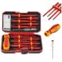 13Pcs 1000V Electronic Insulated Screwdriver Set Phillips Slotted Torx CR-V Screwdriver Repair Tools