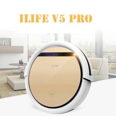 $3.30 off COUPON for ILIFE V5 Pro Smart Robotic Vacuum Cleaner from GearBest