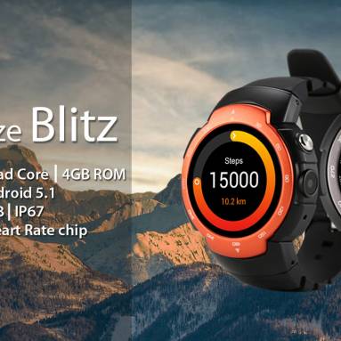 $89.99 only for Zeblaze Blitz 3G Smartwatch Phone from GearBest