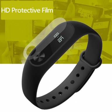$1.51 only 0.1mm HD Protective Film for Xiaomi Miband 2 from GearBest