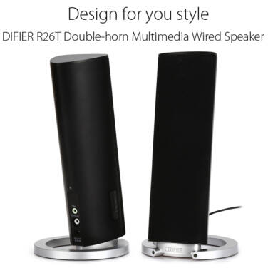 $45.99 with COUPON for EDIFIER R26T Double-horn Multimedia Wired Speaker from GearBest