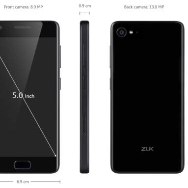 20$ off COUPON for Presale ZUK Z2 64GB from GearBest