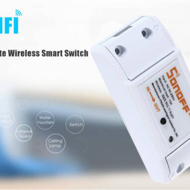 $9.41 for Smart Home WiFi Remote Timing Switch from GearBest