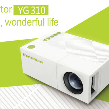 5$ off COUPON for Excelvan YG310 LCD Projector from GearBest