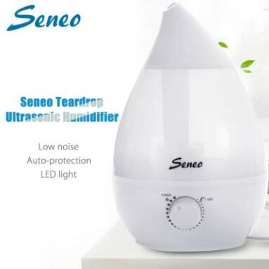 2$ off COUPON for SENEO SUH1WUS 1.3L Teardrop Ultrasonic Humidifier from GearBest