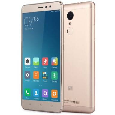 $32.99 off COUPON for XIAOMI Redmi Note 3 Pro Golden from GearBest