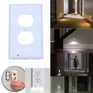 LED Wall Outlet Plug Cover-$3.49 for free shipping from Newfrog.com