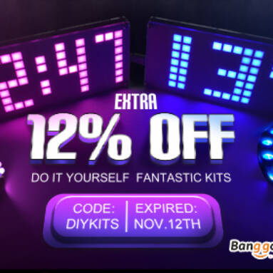 12% OFF for DIY Kits from BANGGOOD TECHNOLOGY CO., LIMITED