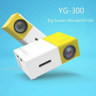 YG300 1080P Home Theater Mini Portable HD LED Project, 30% OFF Only $48.99 from Newfrog.com