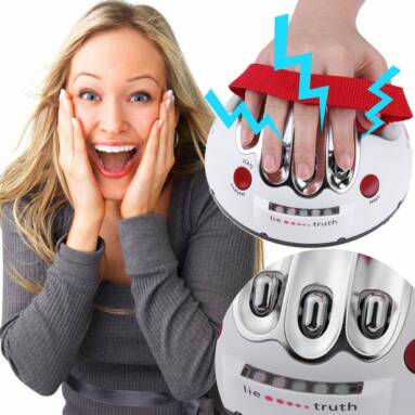 Tricky Funny Electric Shock Lie Detector Party Joke Polygraph, 55% OFF $17.98 Now from Newfrog.com