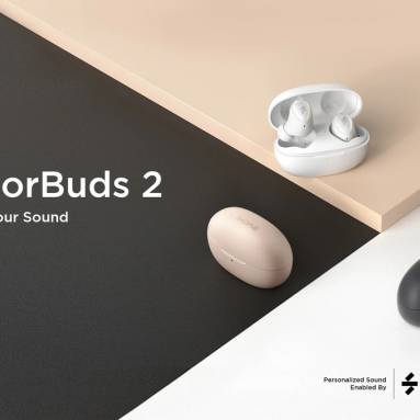 €69 with coupon for 1MORE ColorBuds 2 TWS bluetooth 5.2 Headphones 25dB ANC Noise Cancelling Earphones Apt Adaptive Personalized SoundID Headsets from EU warehouse GOBOO