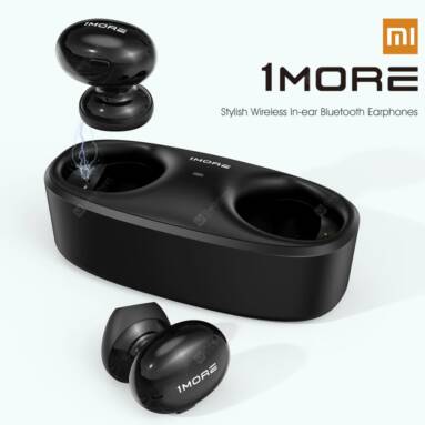 €13 with coupon for 1MORE ECS3001B True Wireless Earbuds Bluetooth 5.0 Mini Semi-in-ear Binaural Headphones Earphones With Microphone from GEARBEST