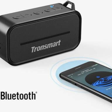 New Arrival Tronsmart Element T2 Portable Bluetooth 4.2 Outdoor Waterproof Speaker from Focalprice