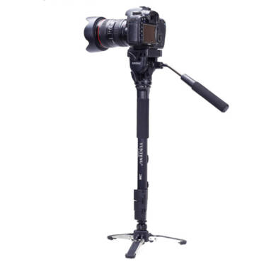 Save $1 Yunteng VCT-288 Photography Tripod Monopod & Fluid Pan Head & Unipod Holder only $26.99 (code : CAD53) from CAMFERE