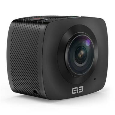 Elephone ELECAM 360 Action Camera SPCA6350M F2.0 Dual Lens OV4689 1080P 30fps on sale! from Geekbuying
