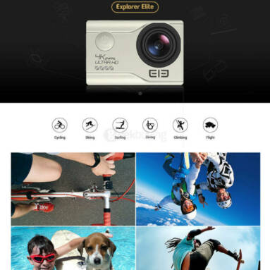 $10 off for Elephone Explorer Elite 4K Camera from Geekbuying