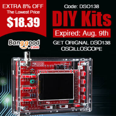 8% OFF for Arduino Compatible Kits & DIY Kits from BANGGOOD TECHNOLOGY CO., LIMITED