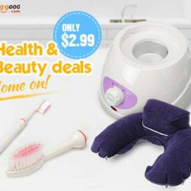 Flash Deals: Health and Beauty stuff start form $2.99! from BANGGOOD TECHNOLOGY CO., LIMITED