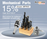 15% OFF for Eletronics Mechanical Parts from BANGGOOD TECHNOLOGY CO., LIMITED