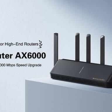 €96 with coupon for Xiaomi AX6000 AloT Router WiFi 6 Router 6000Mbps 7*Antennas Mesh Networking 4K QAM 512MB MU-MIMO Wireless Wifi Router from EU CZ warehouse BANGGOOD