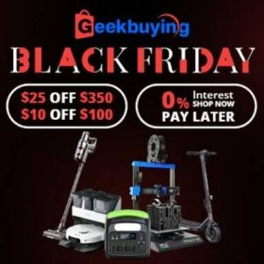 All the coupons and discounts for GEEKBUYING BLACK FRIDAY