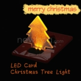 LED Christmas Card Pocket LED Card Christmas Tree Light-Only US$1.11 from Newfrog.com