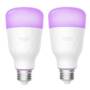 2PCS Yeelight YLDP06YL E27 10W RGBW Smart LED Bulb Work With Amazon Alexa AC100-240V(Xiaomi Ecosystem Product)
