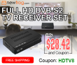 Full HD TV Receiver Set-Only $28.42 And Coupon: HDTV8 from Newfrog.com