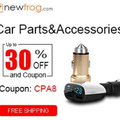 Car Parts&Accessories-Up to 30% off and Coupon from Newfrog.com