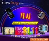 Global Shopping Festival-Low to US$11.11 from Newfrog.com