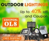 Outdoor Lightings-Up to 40% off and Coupon: OL8 from Newfrog.com