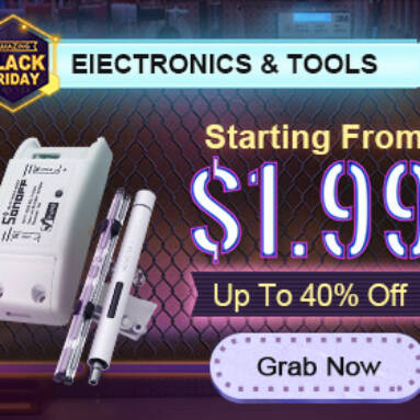 Black Friday Sale-Starting From $1.99 for Electronics & Tools from BANGGOOD TECHNOLOGY CO., LIMITED