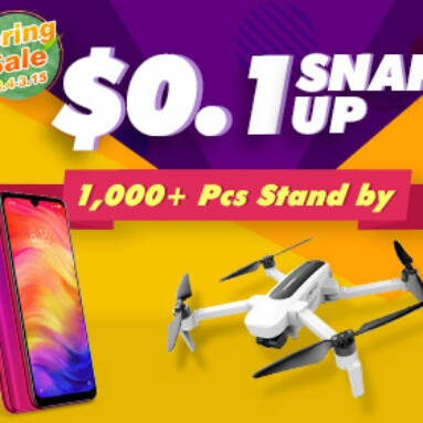 Spring Sale Blowout $0.1 Snap Up for Hot Items from BANGGOOD TECHNOLOGY CO., LIMITED