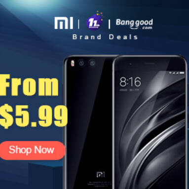 Xiaomi Brand Deals From $5.99 – Banggood 11th Anniversary Promotion from BANGGOOD TECHNOLOGY CO., LIMITED