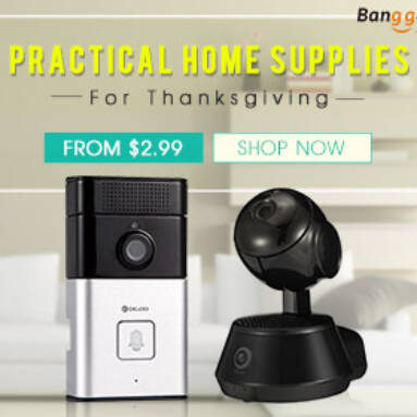 Up to 57% OFF for Practical Home Supplies  from BANGGOOD TECHNOLOGY CO., LIMITED