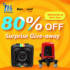 7% OFF For All Video And Audio Products from TOMTOP Technology Co., Ltd