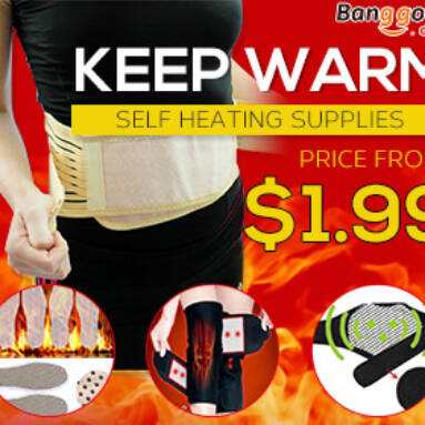 Price From $1.99 Self Heating Suppplies in Winter from BANGGOOD TECHNOLOGY CO., LIMITED