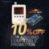 10% off for fitness equipment, ship from US warehouse(Code: FITE10) from TOMTOP Technology Co., Ltd