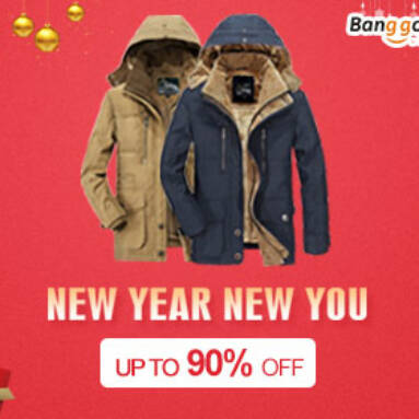 Up to 90% OFF for Man Clothing and Apparel with Extra 15% OFF Coupon from BANGGOOD TECHNOLOGY CO., LIMITED